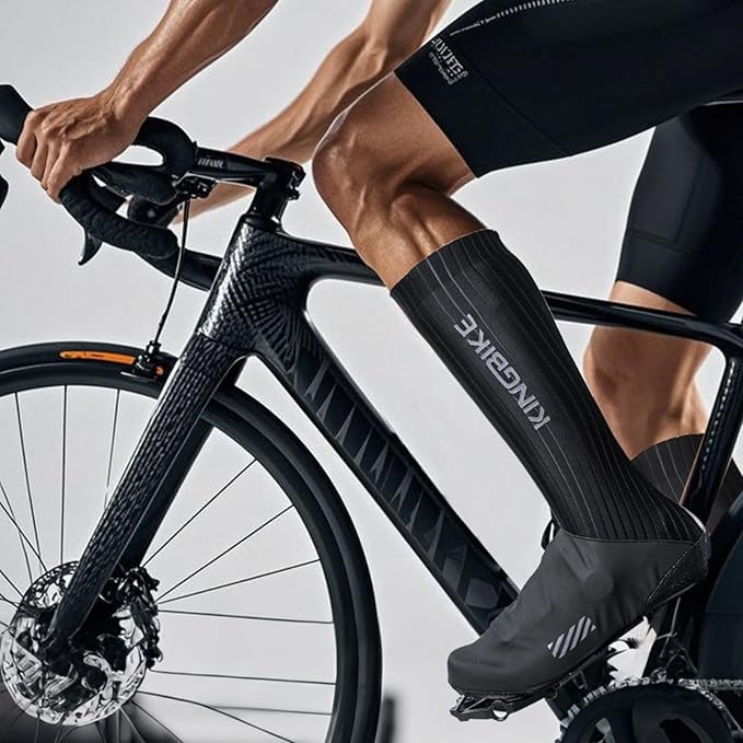 KINGBIKE Cycling Shoe Covers Overshoes Mountain/Road Bike Shoe Covers for Lock Shoes Protection Men Women