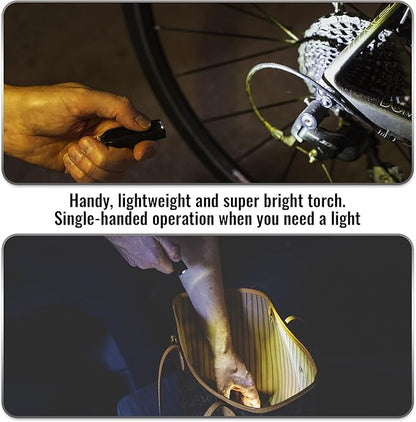 Rechargeable Keychain Flashlight, 120 Lumen Mini Flashlight, EDC Keychain Light, Flashlight Keychain, Small Flashlights.