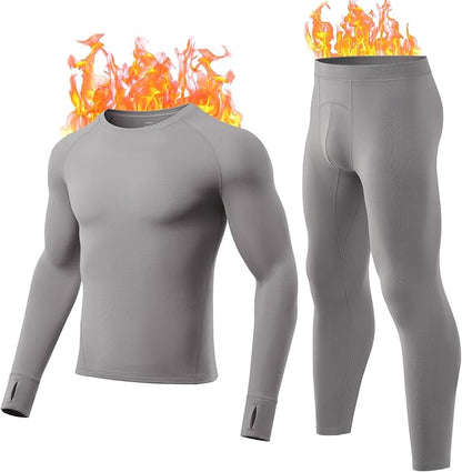 Thermal Underwear for Men: Micro-Fleece Lined Base Layer