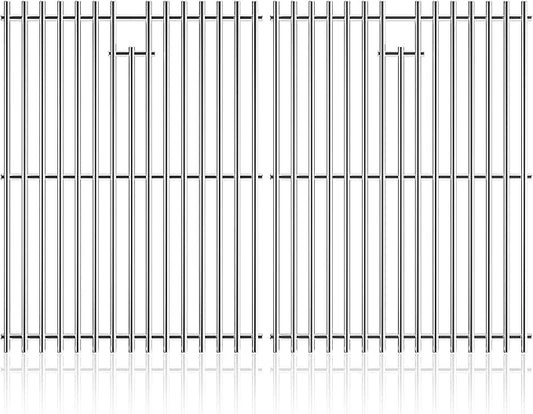 15 Inch Stainless Steel Cooking Grid Grate for Weber 7522, Spirit 200, Spirit E200, S200, S210, E210, Spirit 500,Genesis Silver A, Grill Replacement Parts for Weber 7521 7522 7523 65904 65905