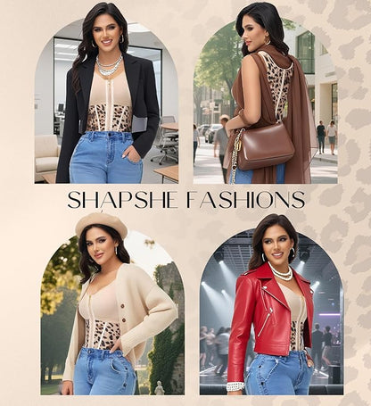 SHAPSHE Waist Trainer Corset for Women Tummy Control Sport Workout Body Shaper Vest for Women Postpartum Gym Zipper and Hooks