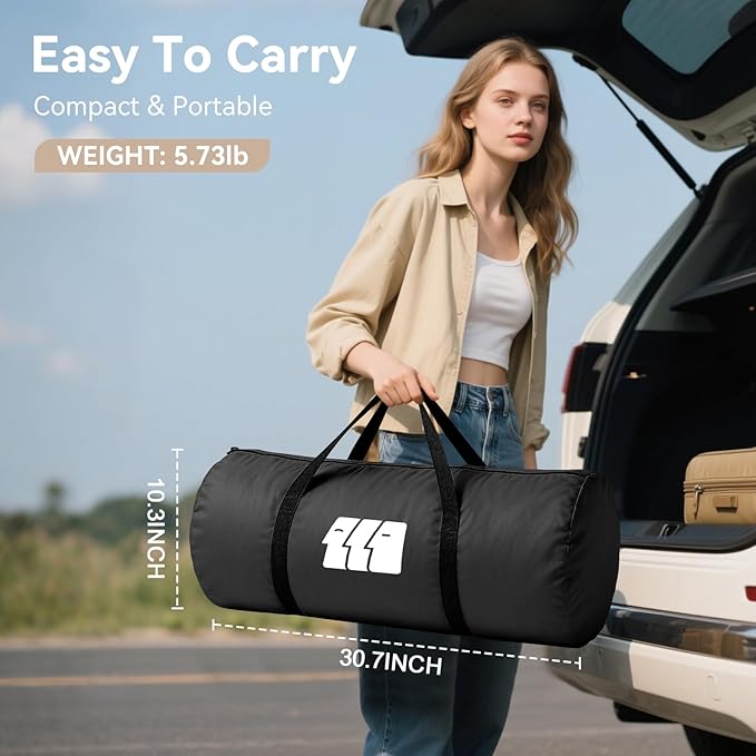 Sleeping Pad for Camping,3.14" Thick Memory Foam Self Inflating Mattress with Pillow and Built-in Electric Pump,4-Season Adult for Travel/Tent/Car