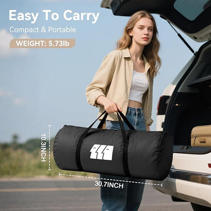 Sleeping Pad for Camping,3.14" Thick Memory Foam Self Inflating Mattress with Pillow and Built-in Electric Pump,4-Season Adult for Travel/Tent/Car