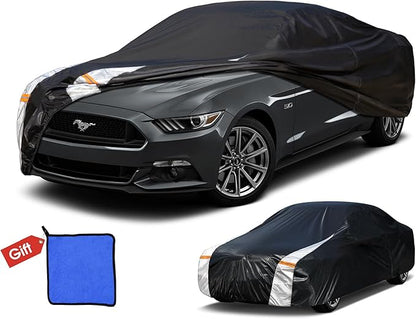 Honda CRV Car Cover 100% Waterproof All Weather, Gift with Towel, 10 Layers Car Cover Custom Fit 1995-2026 Honda CR-V, Outdoor Full Exterior Cover Rain Sun UV Protection with Door Zipper.