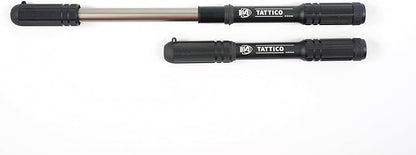 SILCA Tattico Mini Bike Pump – Frame Mount Bicycle Pump with Expandable Hose and Lever Lock – Lightweight and Mountable to Gravel, Mountain, and Road Bicycles – Up to 100 PSI