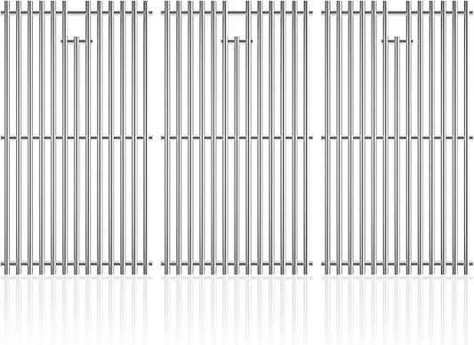 17" Grill Grates Replacement Parts for Charbroil 463242716, for Charbroil Commercial 463242715 463276016 463257520 463263924, Stainless Steel Cooking Grids for Nexgrill 720-0882A BHG 720-0882