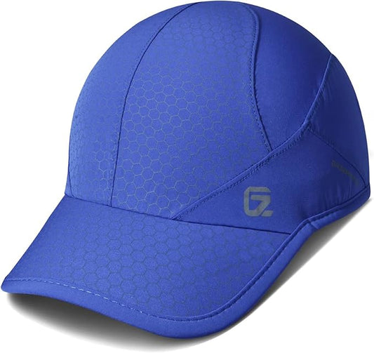 GADIEMKENSD Stretch Running Hat with Soft Brim, Quick Dry, Unstructured, Unisex-Adult