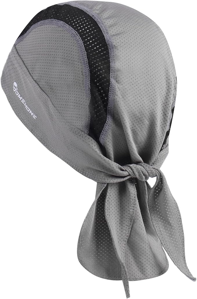 Men's Breathable Cycling Bandanas Outdoor Sweat-Wicking Cycling Caps Motorcycle Helmet Liners