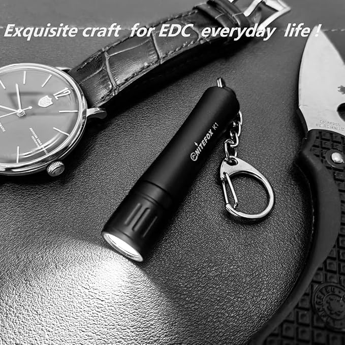 K1 Mini AAA Keychain Flashlight High Bright 150 Lumens Small Pocket Flashlight Pen Light Portable Compact EDC Light for Everyday Walking Camping Hiking Flashlight