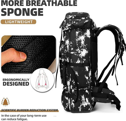 Hiking Backpack for Men 70L/100L Camping Backpack Military Rucksack Molle 3 Days Assault Pack for Climbing