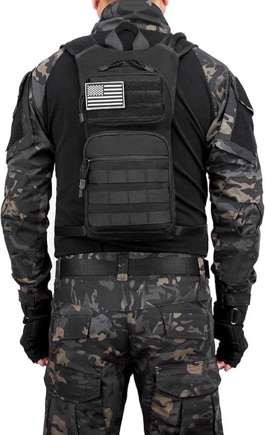 ATBP Insulated Hydration Pack Hiking Water Backpack Running Vest with 3L TPU Bladder Bag for Marathon Cycling Men