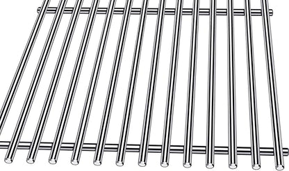 17.5” Grill Grates Replacement for 7637 7635 Weber Spirit I Spirit II E-210, S-210, E-220, S-220 With Front-Mounted Control Panels,Flavorizer Bars Cooking Grid Parts 2 Burners Spirit 200 Series