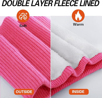 Neck Warmer for men,Winter Neck Gaiters Face Scarf Women Windproof Warm Fleece Scarves Gaiter for Cold Weather