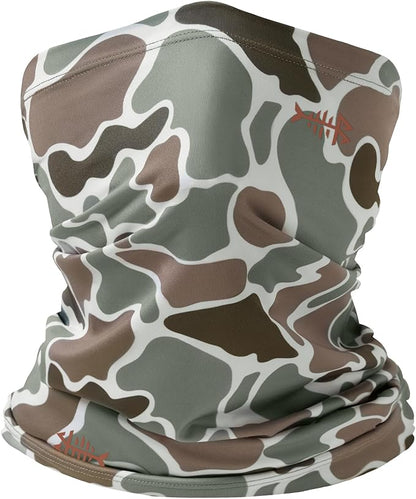 BASSDASH UPF 50+ UV Sun Protection Neck Gaiter Fishing Mask Hunting Kayaking Hiking Cycling Ski Sports