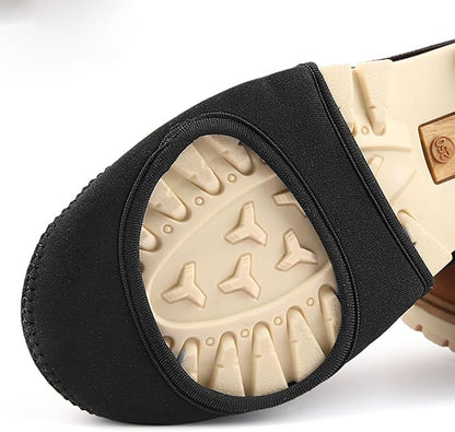 1 Pair Half Cycling Warm Cycling Overshoes Bike Overshoes Thermal Riding Overshoes