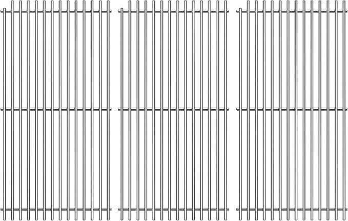 20-1/2" Stainless Steel Cooking Grates Replacement Parts for DCS 24“, 36”, 48“ Series Grill grids 36ABQ 36ABQAR 36ABQR 36BQAR 36BQR 36DBQ 48DBQAR 48DBQR Gas Grill 3pack
