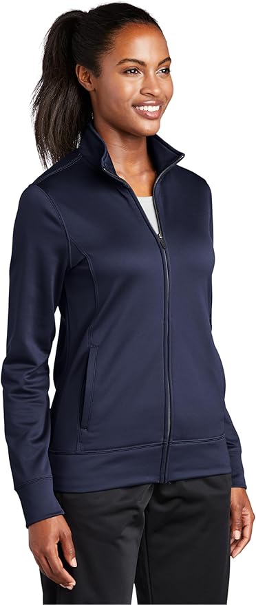 Sport-Tek® Ladies Sport-Wick® Fleece Full-Zip Jacket. LST241