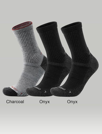 Merino Wool seamless Hiking Socks Moisture Wicking Anti-Blister Breathable Cushioned Compression Womens