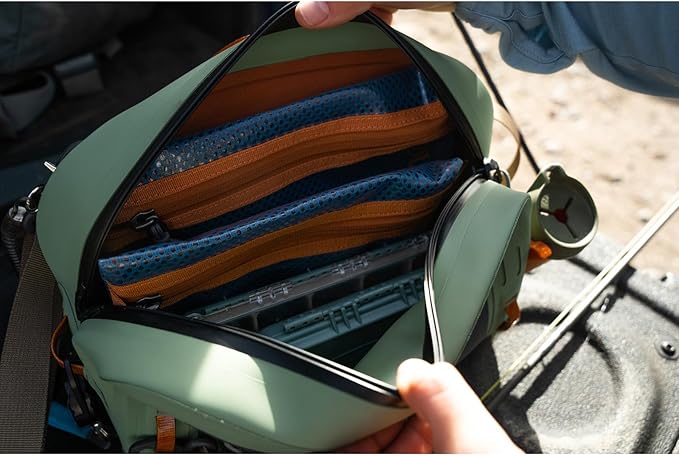 fishpond Thunderhead Small Submersible Fishing Fanny Pack - Eco Yucca | Waterproof Fly Fishing Bag | Fishing Waist Pack