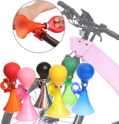 Bikes Horn for Adults Kids Decors Trumpet Cyclings Bells Handlebars Air Trumpet Bikes Bells Air Horn