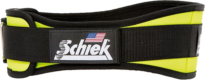 Schiek Sports Model 2004 Nylon 4 3/4" Weight Lifting Belt - Black