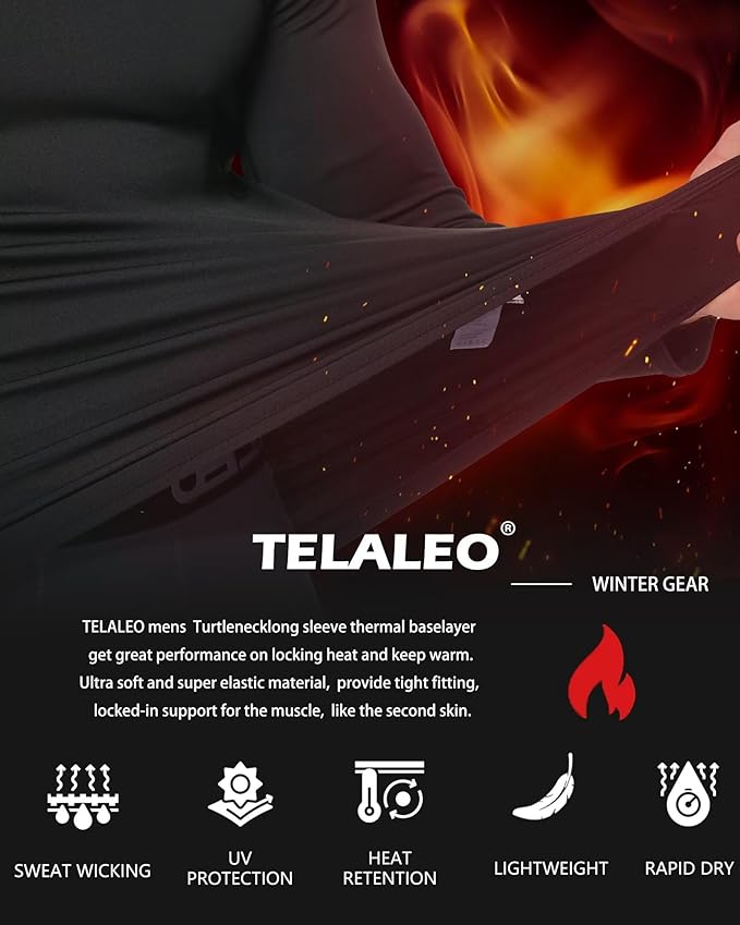 5 or 4 Pack Men's Thermal Compression Pants Fleece Lined Sports Tights Athletic Leggings Cold Weather Baselayer Winter Gear