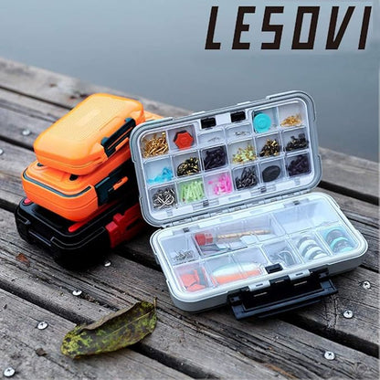 Fishing Lure Boxes, Waterproof Portable Tackle Box Organizer With Storing Tackle Set Plastic Storage - Mini Utility Lures Fishing Box, Small Organizer Box