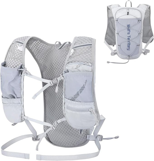 Azarxis Hiking Hydration Pack 5L Running Backpack Daypack Vest with 2L Water Bladder for Women Men Cycling Biking Trail Race