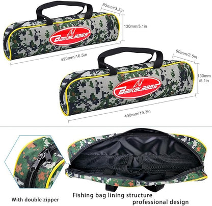 Fishing Rod and Reel Combo - Carbon Fiber Telescopic Fishing Pole with 2000 Spinning Reel Combos - Sea Saltwater Freshwater Ice Bass Fishing Tackle Set Fishing Rods Kit Fishing Poles and Reels Combo