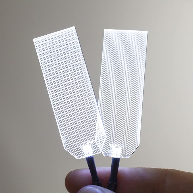 Decorations Acrylic led Light Helmet Lights Cosplay DIY kit RGB Superhero for Men Kids Gifts White