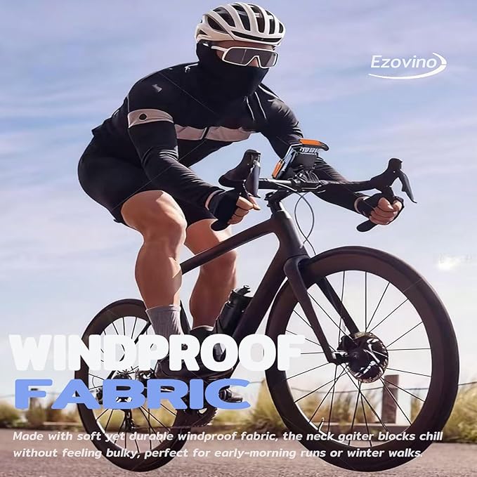 Neck Gaiter Face Mask,Sun Cooling Scarf,Balaclava Bandana Cover for Men Women