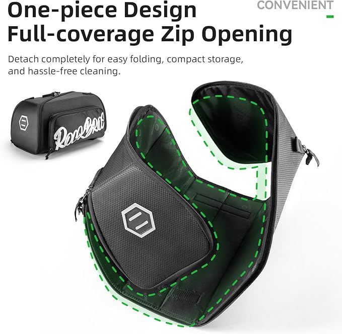 ROCKBROS Bike Bags for Bicycle Rear rack - 12L/15L Bike Ebike Trunk Pannier Saddle Bag with Shoulder Strap for Commuter Travel Outdoor Accessories Gear