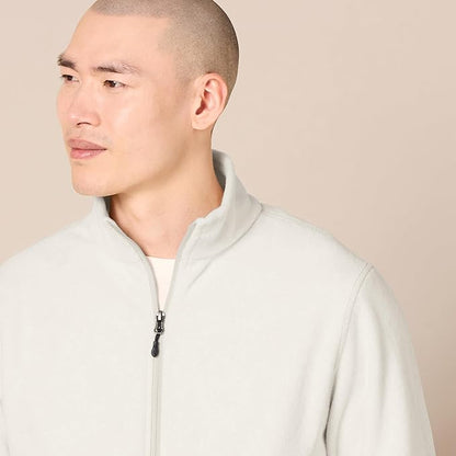 Amazon Essentials Men's Full-Zip Fleece Jacket (Available in Big & Tall)