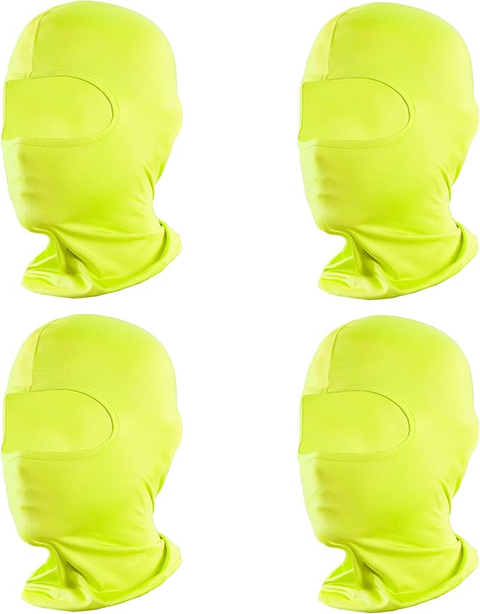 Pukavt 2 Pack 3 Hole Winter Knitted Mask, Full Face Cover Ski Mask Warm Balaclava for Skiing, Motorcycle, Snowboard