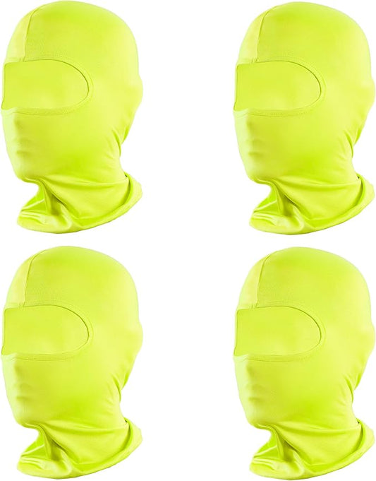 Pukavt 2 Pack 3 Hole Winter Knitted Mask, Full Face Cover Ski Mask Warm Balaclava for Skiing, Motorcycle, Snowboard