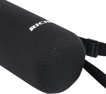 RICHEN Neoprene Water Bottle Carrier Bag with Adjustable Shoulder Strap,Insulated Water Bottle Cover for Stainless Steel/Glass/Plastic Bottles