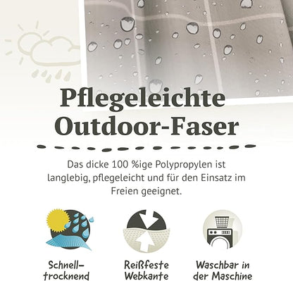 LA SIESTA Brisa Classic Hammock, Handmade, Weather-Resistant, Tear-Resistant Hammock for Indoor & Outdoor Relaxation, Size-King - Almond