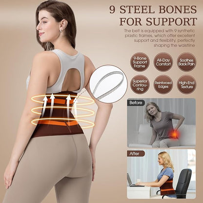 SCULPT TOUCH Waist Trainer for Women,Adjustable Tummy Control Belt for Postpartum Support, Workout, Shaping & Daily Wear