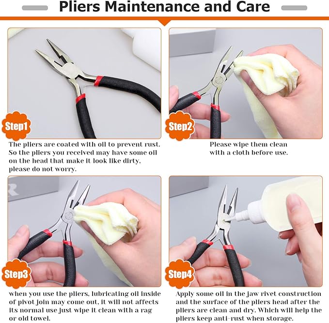 PAXCOO Jewelry Making Supplies Kit with Tools, Wires, Findings for Jewelry Repair and Beading