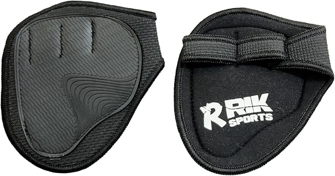 Non-Slip Neoprene Gym Grip Pads – Alternative to Workout Gloves for Weightlifting, Pull-Ups, Powerlifting, Calisthenics, and Gymnastics – Fitness Grips for Men and Women