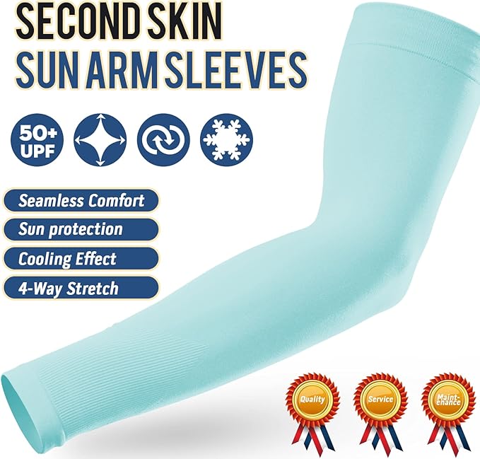 GOUNOD Arm Sleeves for Men Women,Compression Sleeves to Cover Arms for Men Working,Sun Sleeves for Men UV Protection