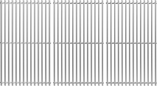 18.7'' Stainless Steel Cooking Replacements Grill for Weber Genesis 2 GS4 Grates 66089 66097 LX 400 SER GBS S-435, Weber Genesis II E-410, E-435, S-435, SE-410, Kitchen-aid 720-0856V 740-0781