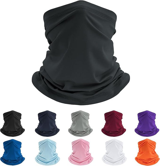 Pukavt 2 Pack 3 Hole Winter Knitted Mask, Full Face Cover Ski Mask Warm Balaclava for Skiing, Motorcycle, Snowboard