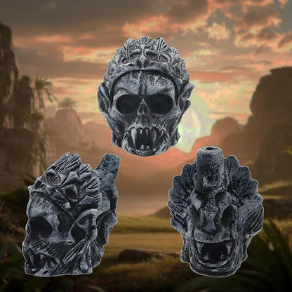 Aztec Death Whistle - 125+ Decibels Human Loudest Screams, Ancient Aztec Whistle for Halloween, Dia De Los Muertos, Unique Gifts for Horror & History Fan