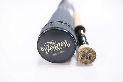 Moonshine Rod Co. Fly Fishing Rod with Carrying Case and Extra Rod Tip Section, Slow-Medium-Fast Action