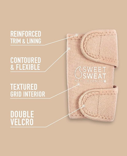Sports Research Sweet Sweat Waist Trimmer (Core Series) - Premium Sweat Enhancing Fitness Band for Women & Men