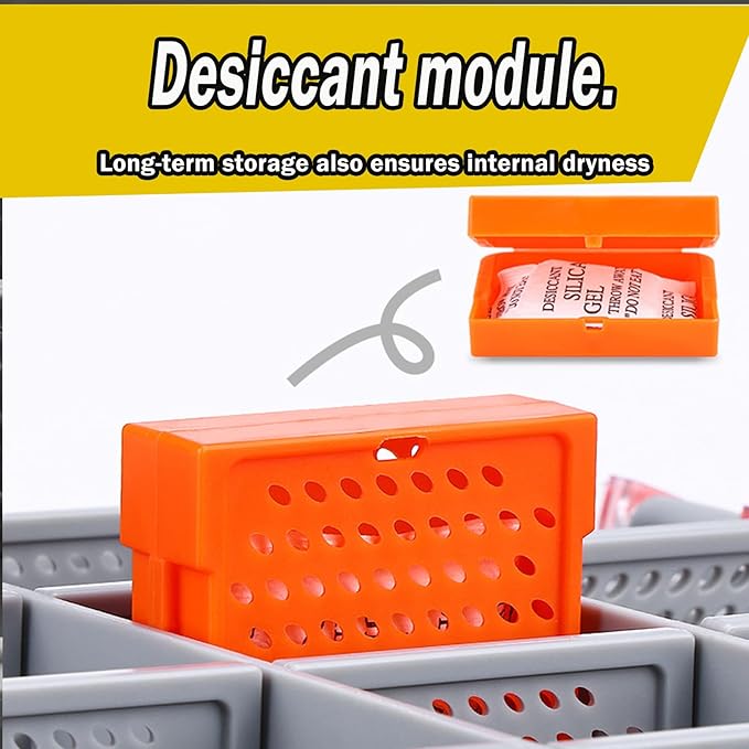 Deluxe Fishing Tackle Box, Waterproof 3600 & 3700 Terminal Tackle Trays, Organizer Includes 2 Type Dividers, Multi-purpose and All-in-one Tackle Storage (3600-2 universal 1 pack)