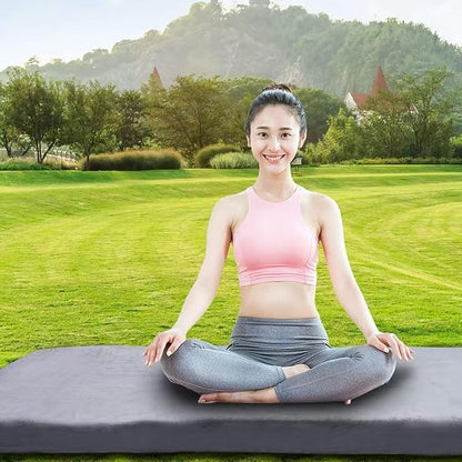 Memory Sponge Camping Mattress is Suitable for Adult Waterproof Sleeping mats, roll up Floor mattresses, Foldable mattresses, and Guest mattresses.