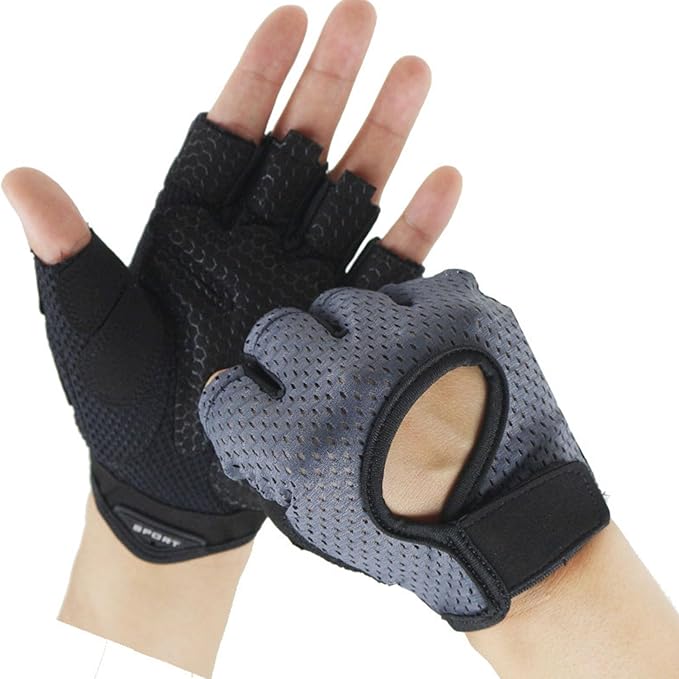 Fitness Gloves for Men and Women Nonslip Silicone Breathable Training Gloves for Weightlifting and Cycling