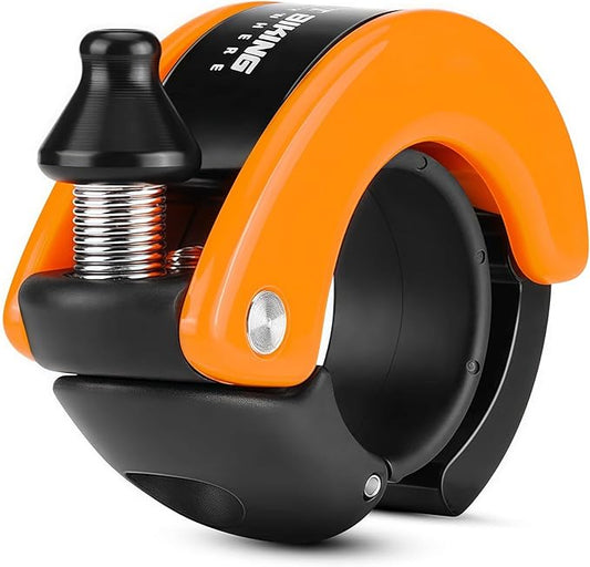 Ultra-Loud Hidden Bike Bell - Ideal for Adults & Kids | 100dB Clear Ring | Fits 22.2mm/0.78in Handlebars | Also for e-Scooters & Walkers ﻿